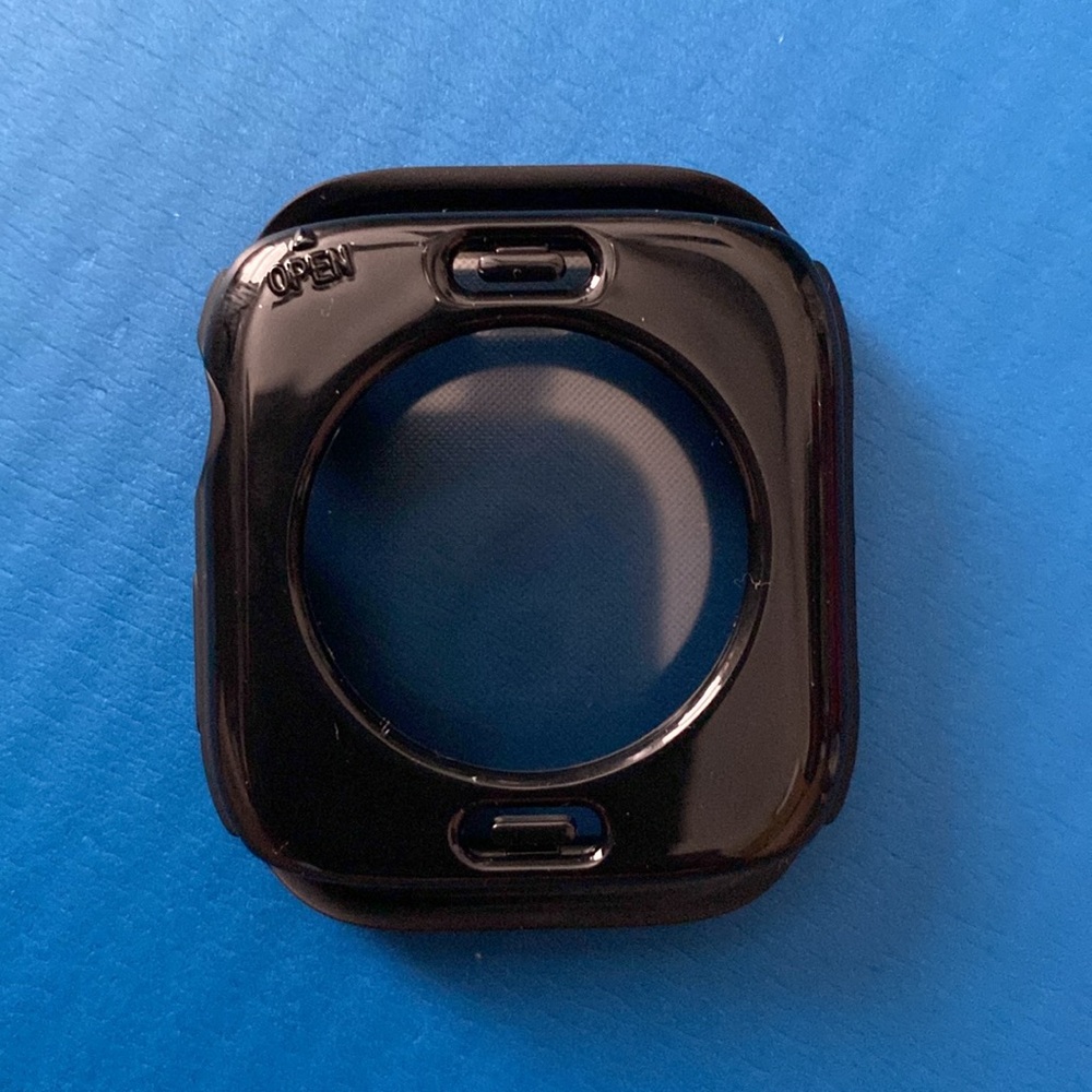 Matte black piracy screen Apple Watch Series 10 46MM case - Picture 4 of 17